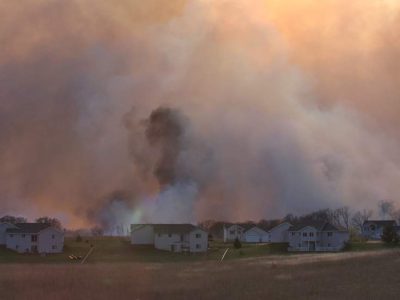 Wildland_Urban_Interface_at_Sherburne_National_Wildlife_Refuge_(7048801343) Photo by Russell Langford/USFWS via Creative Commons